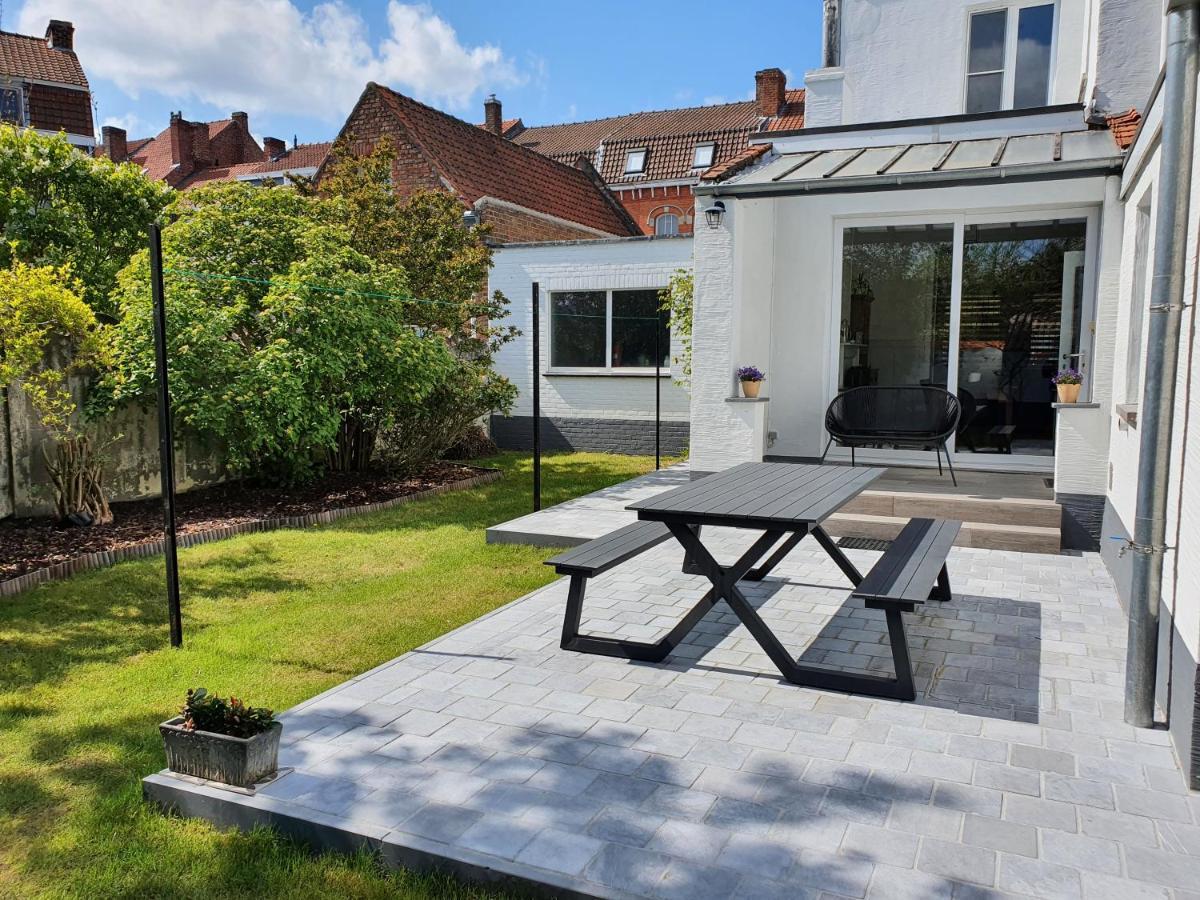 Trendy, Authentieke Woning Met Groot Terras En Tuin Villa Brygge Exteriör bild