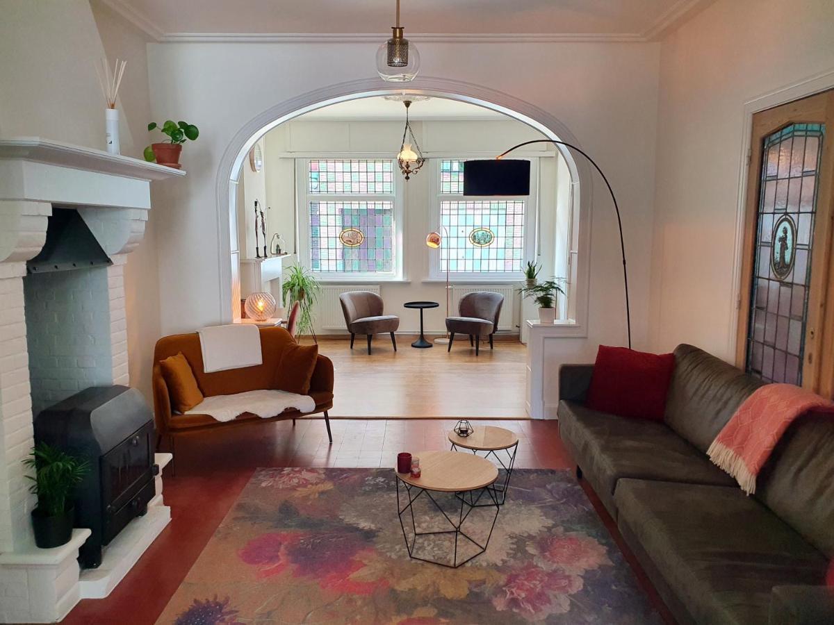 Trendy, Authentieke Woning Met Groot Terras En Tuin Villa Brygge Exteriör bild